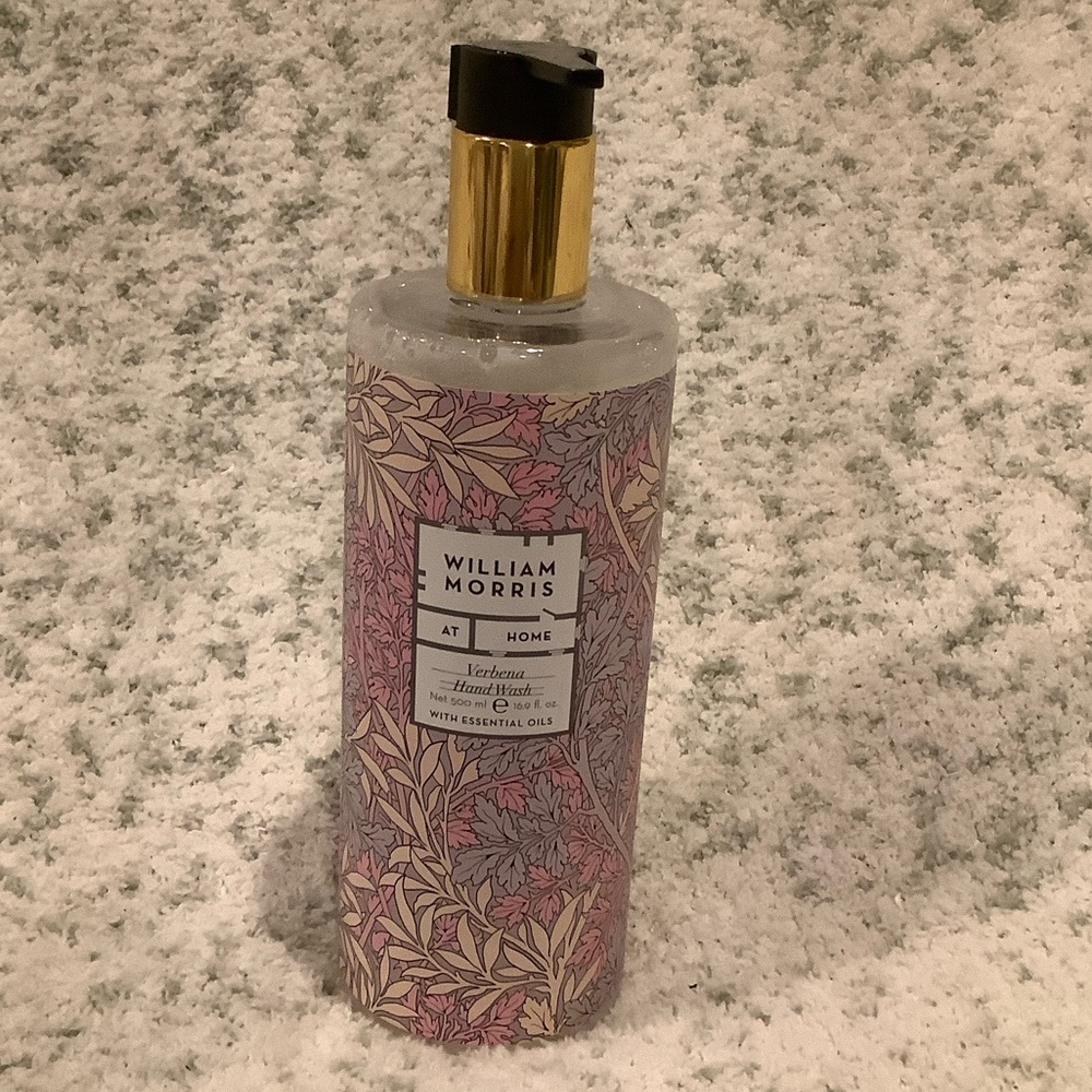 William Morris At Home Scented Verbena Luxury Hand Wash NWT 16.9. Oz